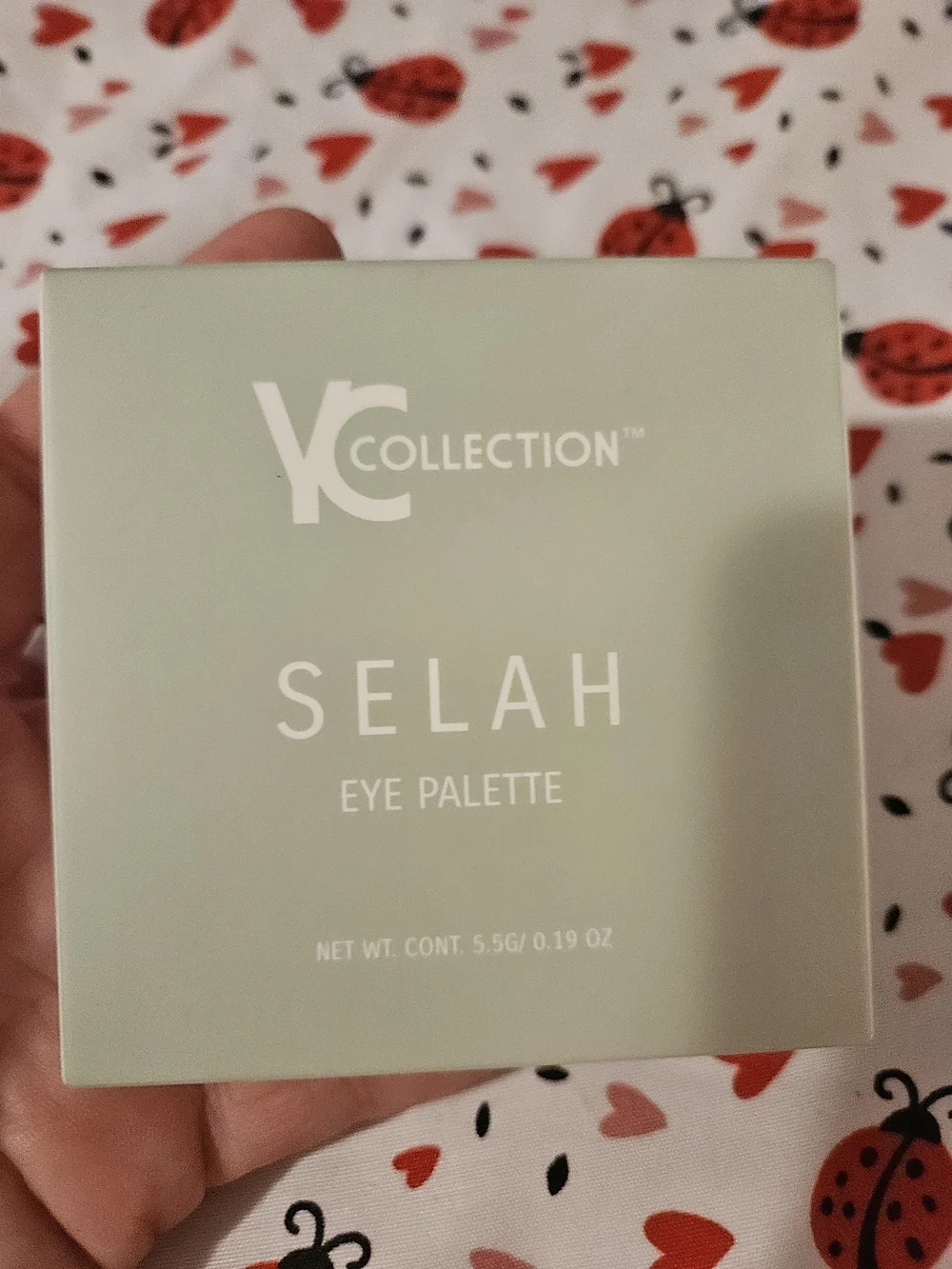 YC Collection Selah Warm Neutral Eyeshadow Palette with Island Eye liner